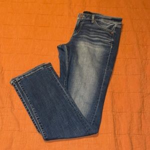 Womens Size 32/32 Buckle Black Fit No 53 Straight Leg Jeans